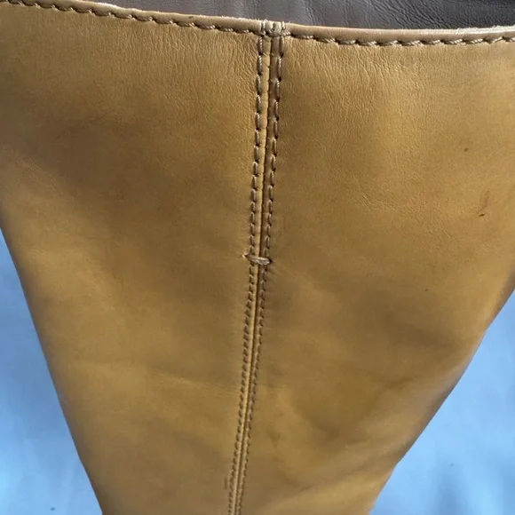 NWT Frye Camryn Tall Pull-On Boots – Banana Leather – Size 8M - Picture 15 of 15